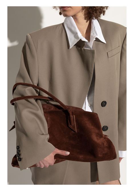 Borsa la passeggiata medium in marrone The Attico - donna THE ATTICO | 250WAH00054LBT007AA850